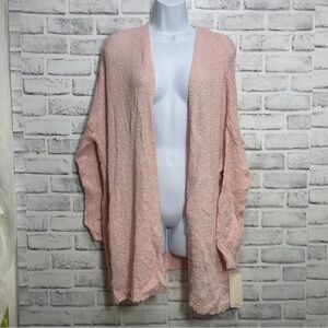 Confess Open Front Oversized Soft Cardigan NWT Extra Large
